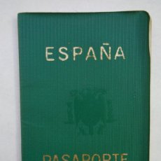 Documentos antiguos: PASAPORTE DE ESPAÑA CON AGUILA DE SAN JUAN DE SEÑORA ATS, ENFERMERA . SEVILLA, 1973. VISAS, ETC. Lote 366614671