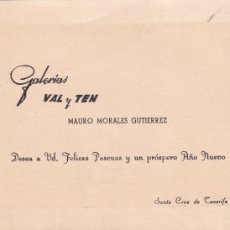 Documentos antiguos: TENERIFE GALERIAS VAL Y TEN 1957. Lote 366678506