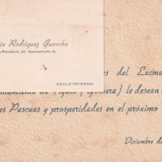 Documentos antiguos: TENERIFE L LA GOMERA AGULO 1953. Lote 366678836
