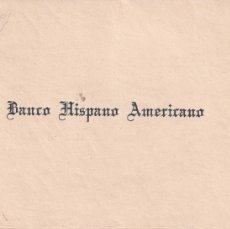 Documentos antiguos: TENERIFE BANCO HISPANO AMERICANO. Lote 366679236