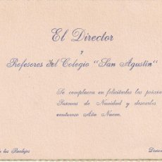 Documentos antiguos: TENERIFE LOS REALEJOS COLEGIO SAN AGUSTIN 1961. Lote 366679516