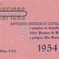 Documentos antiguos: TENERIFE LA OROTAVA 1954. Lote 366679641