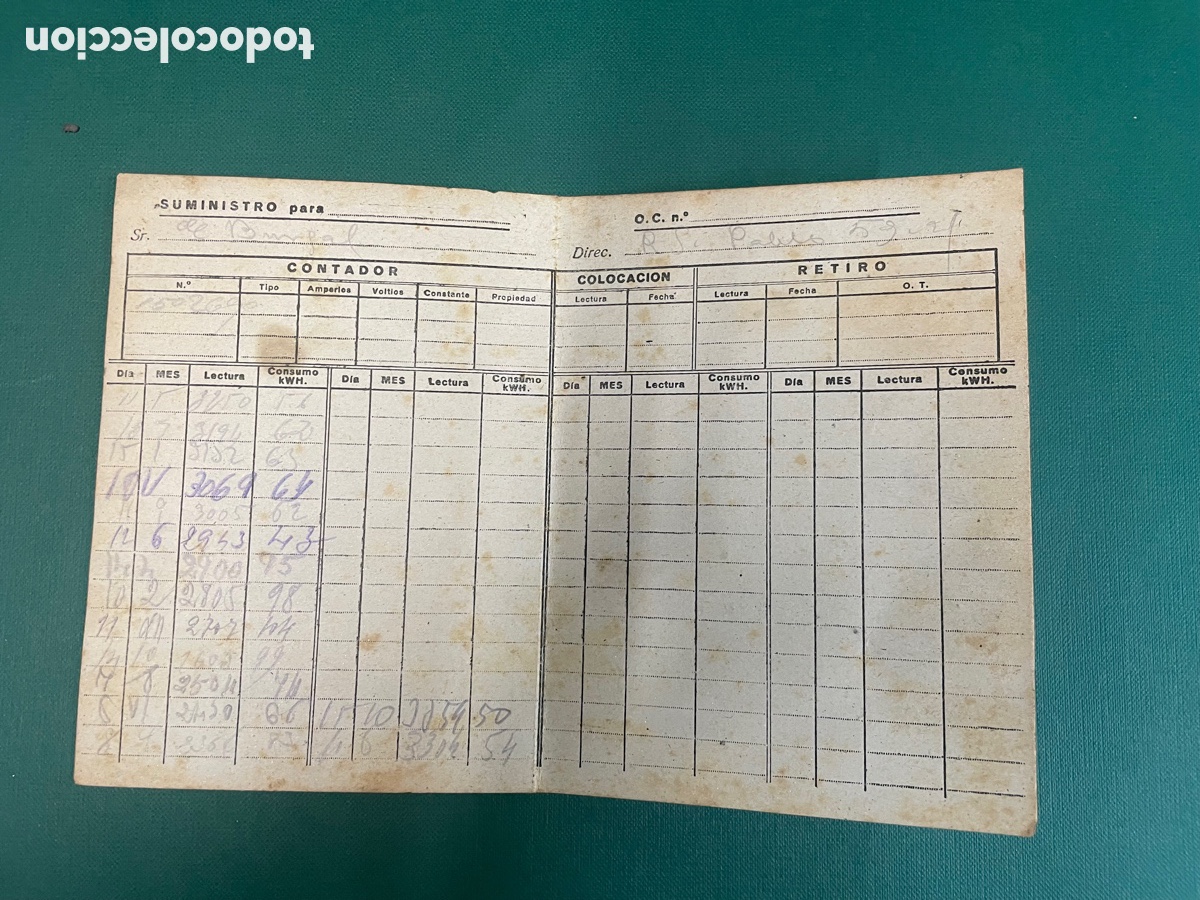 Documentos antiguos: Compa&ntilde;&iacute;a Barcelonesa De Electricidad 1932 lote - Foto 11