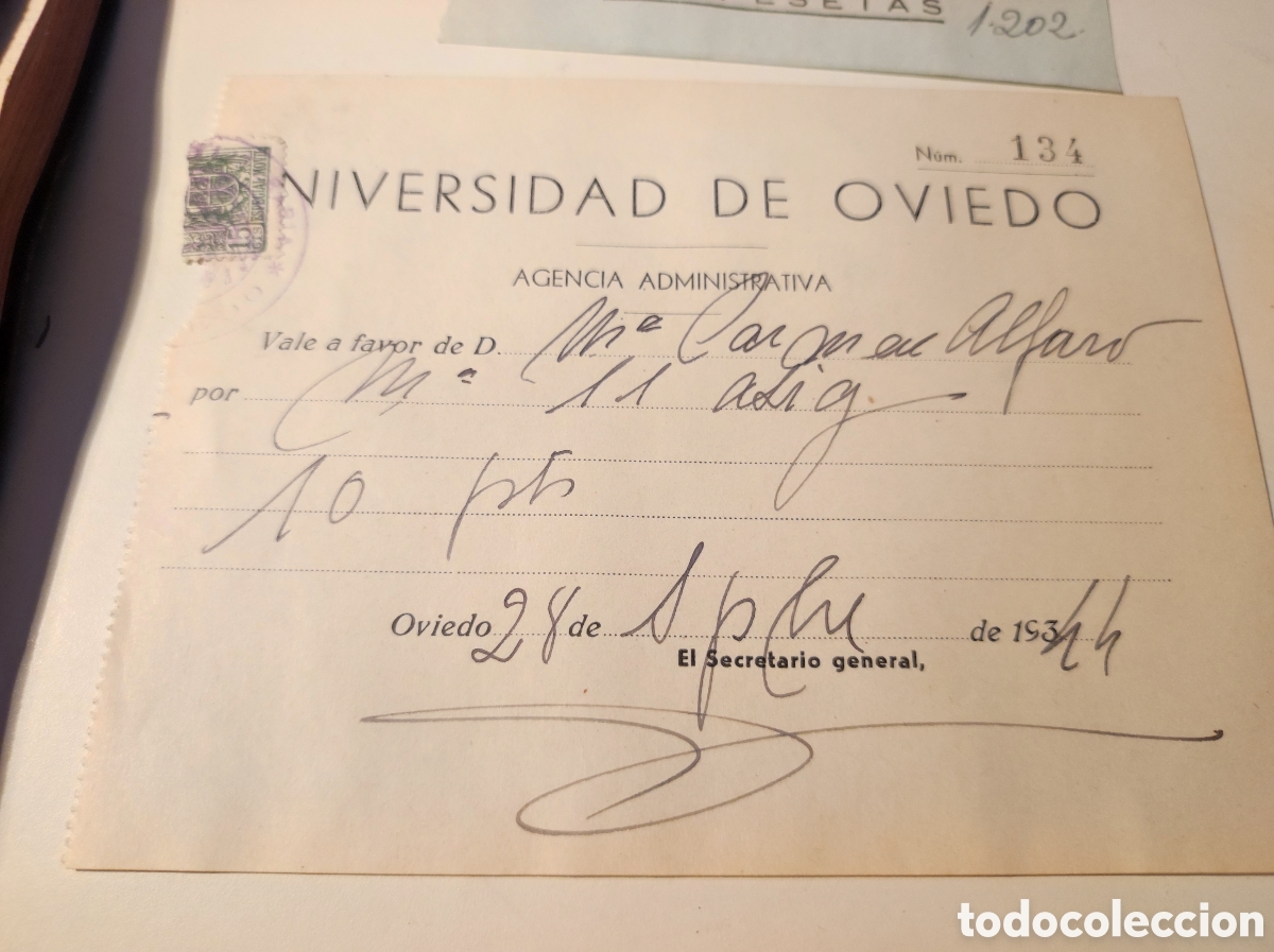 Documentos antiguos: Libro de calificaci&oacute;n escolar mujer 1940 - Foto 9