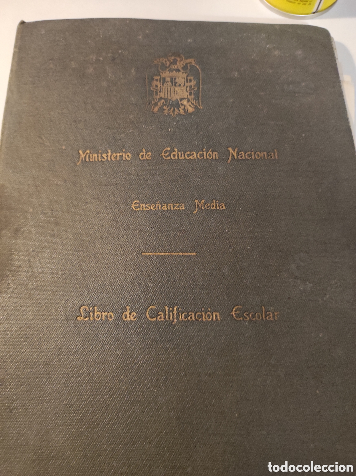 Documentos antiguos: Libro de calificaci&oacute;n escolar mujer 1940 - Foto 1