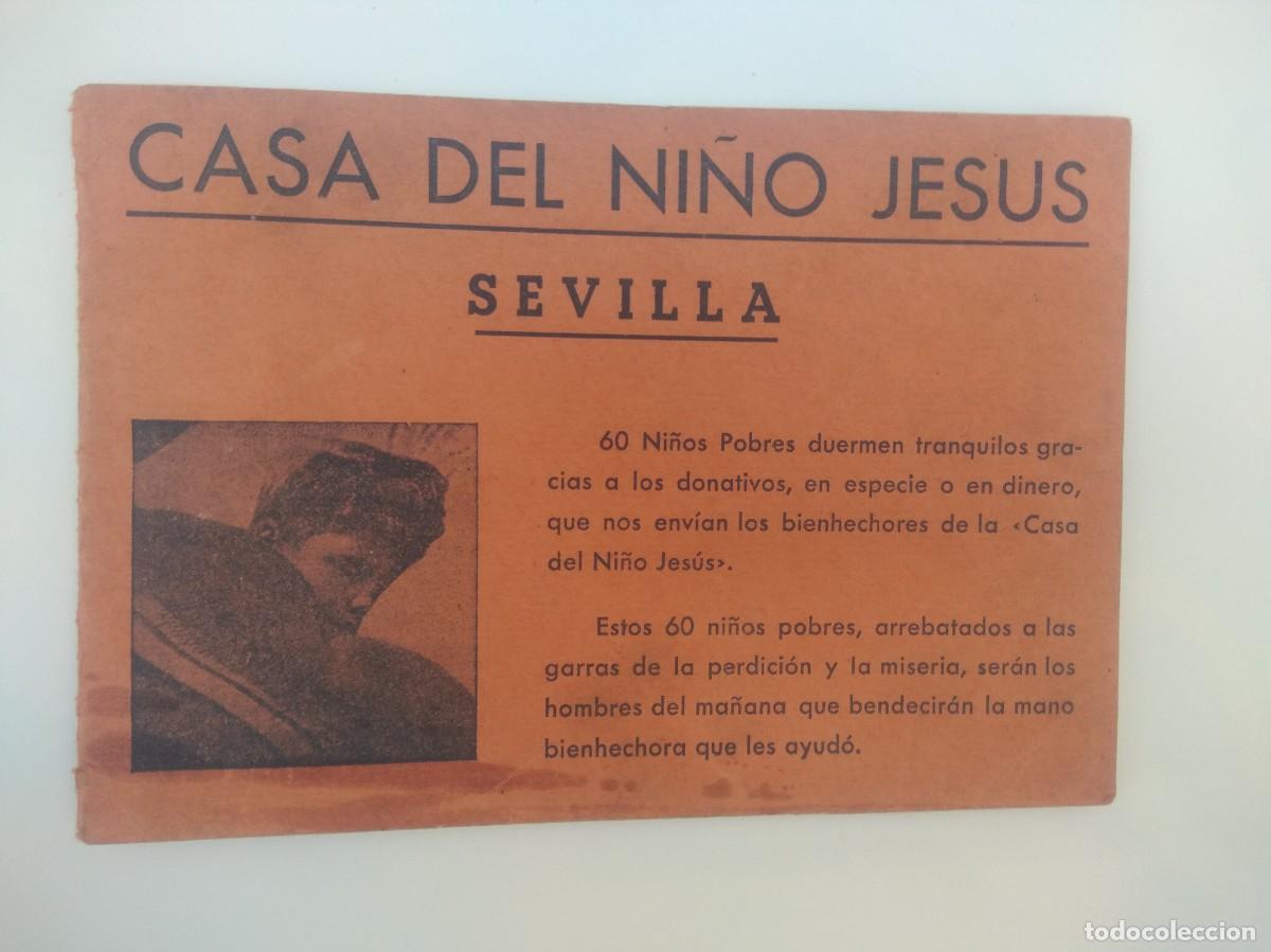 Documentos antiguos: Antigua Libreta Casa del ni&ntilde;o jesus, Sevilla