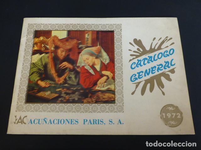 Documenti antichi: ACU&Ntilde;ACIONES PARIS S. A. CATALOGO GENERAL 1972