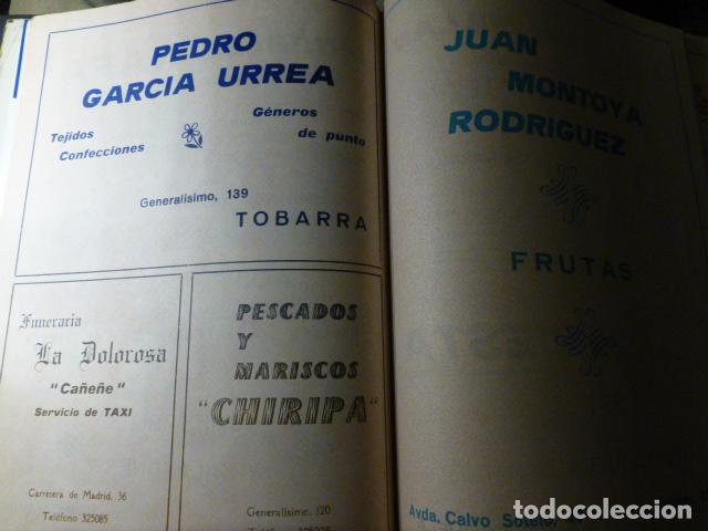 Documentos antiguos: TOBARRA ALBACETE PROGRAMA DE FIESTAS 1974 - Foto 6