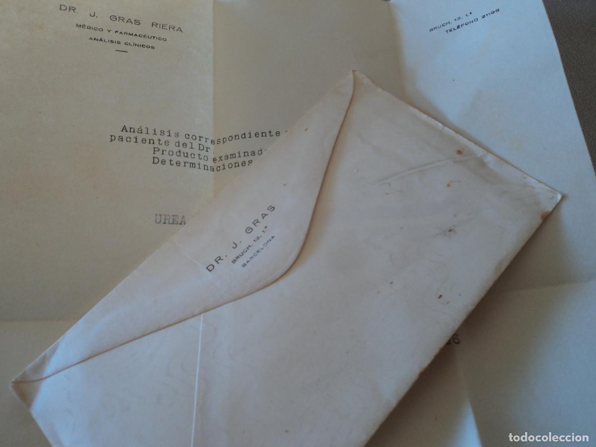 Documents Anciens: SOBRE Y RESULTADO ANALITICA, DR. J. GRAS RIERA, 1946