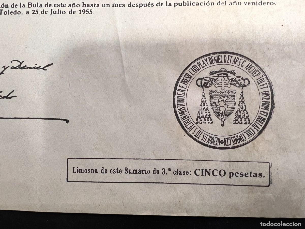 Documentos antiguos: SUMARIO GENERAL DE CRUZADA PARA 1956. VER - Foto 10
