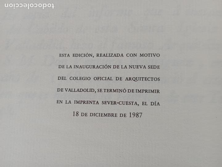 Documentos antiguos: EDICION FACSIMIL,INFORME DE LA SANTA IGLESIA DE VALLADOLID. - Foto 3