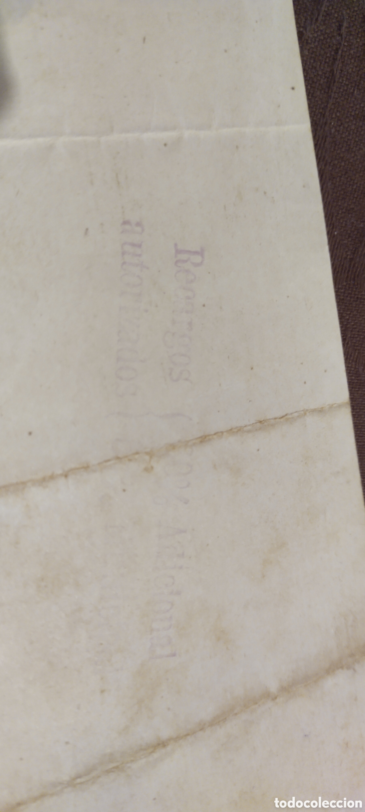 Documentos antiguos: C&eacute;dula personal Murcia Cartagena 1903 - Foto 2