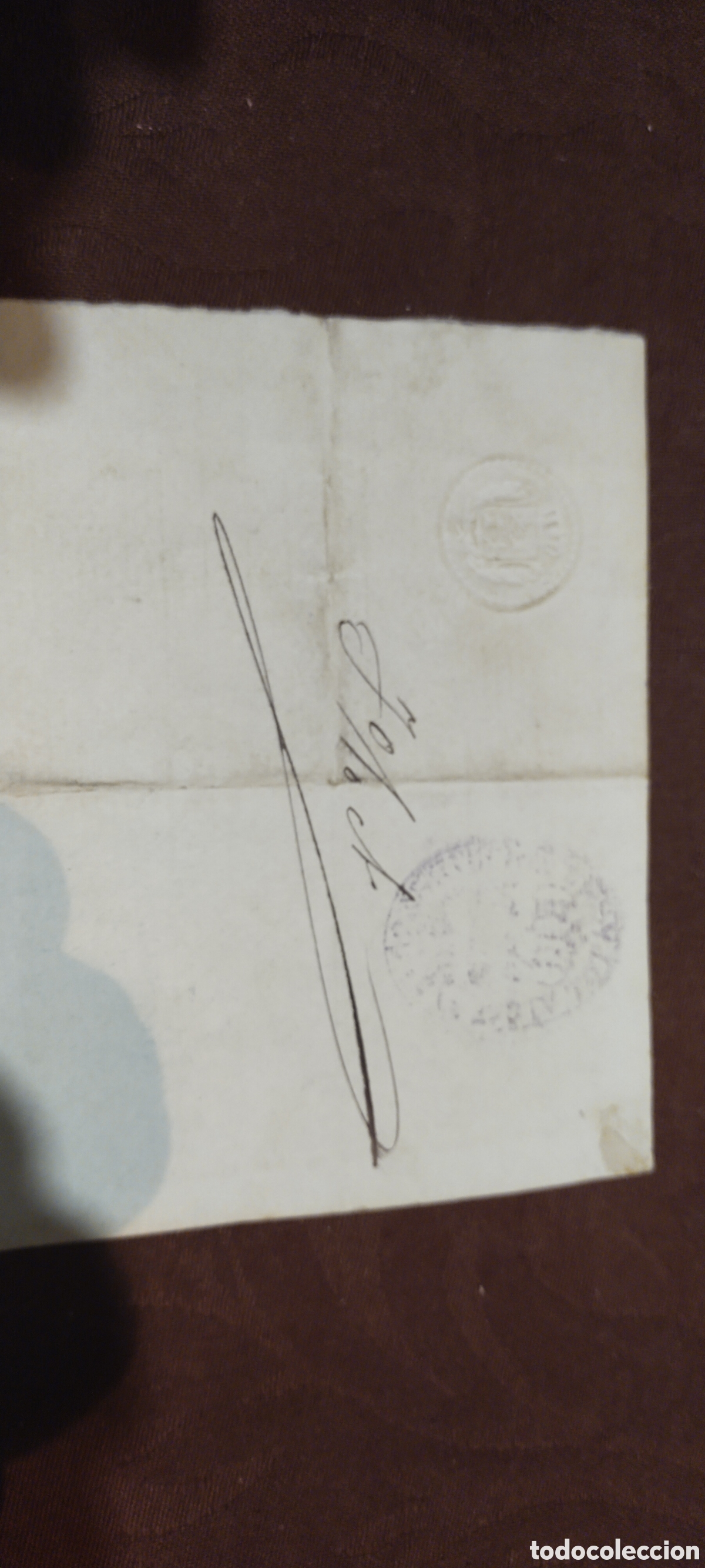 Documentos antiguos: C&eacute;dula personal Totana Murcia 1885 - Foto 2