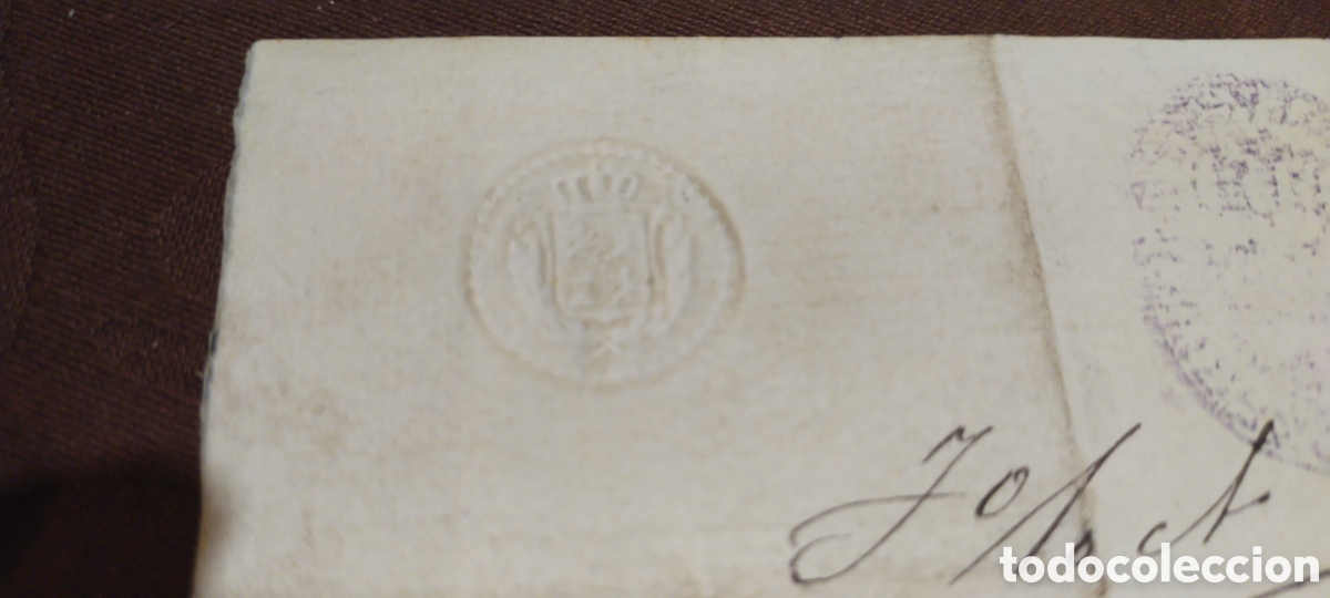 Documentos antiguos: C&eacute;dula personal Totana Murcia 1885 - Foto 3