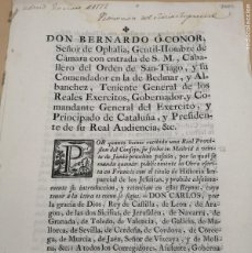 Documentos antiguos: EDICTO PROHIBICION LIBRO JESUITA AÑO 1772. Lote 385555104
