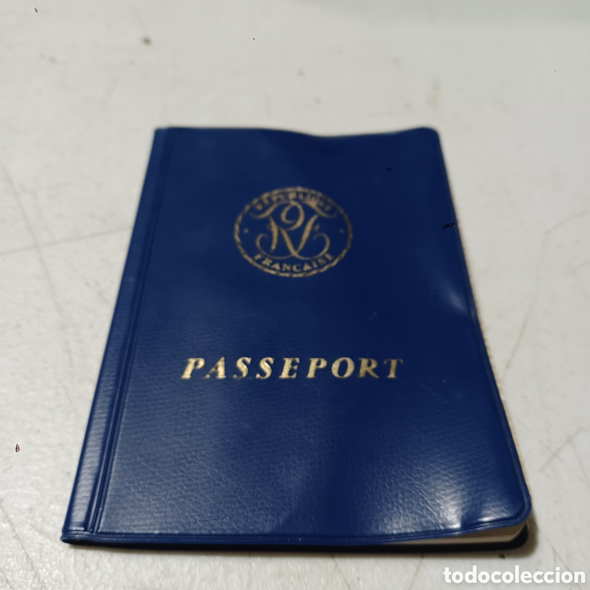 Documentos antiguos: Antiguo pasaporte Rep&uacute;blica Francesa 1965 Rep&uacute;blique Francaise Passeport
