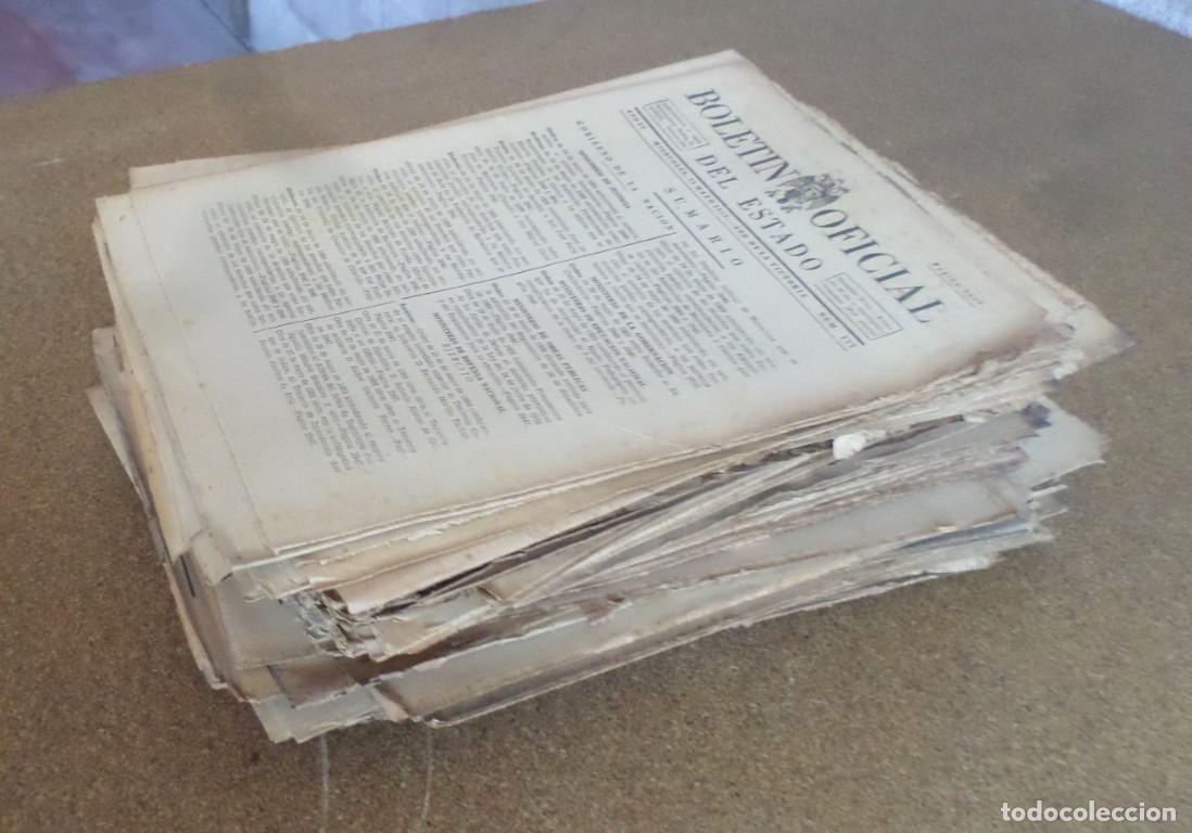 Documentos antiguos: 90 - BOLETIN OFICIAL DEL ESTADO 1939 - Foto 3