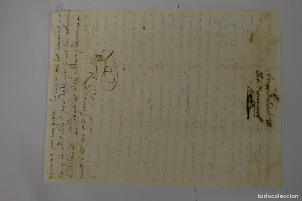 Documentos antiguos: CARTA MANUSCRITA 1811 - Foto 2