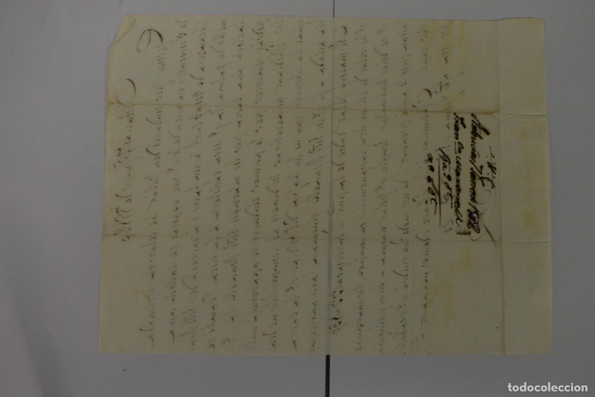 Documentos antiguos: CARTA MANUSCRITA 1812 EN CATALAN - Foto 2