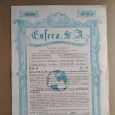 Documentos antiguos: TITULO DE CAPITALIZACIÓN+COMPLEMENTO RAMO DE VIDA,EXP. 1974.C.HISPANO AMERICANO PARA FOMENTO AHORRO.. Lote 391686269