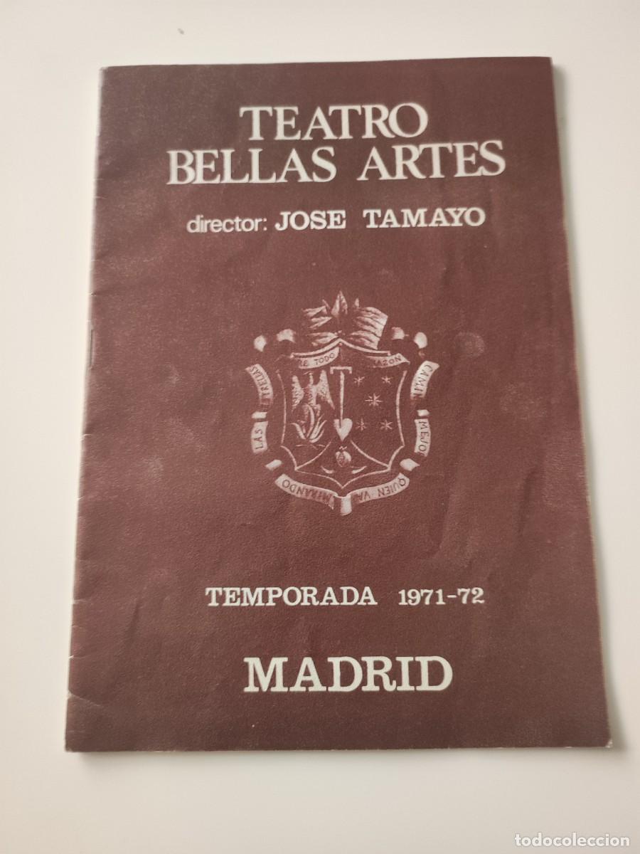 Documentos antiguos: Teatro de Bellas Artes. 1971-72. - Foto 1
