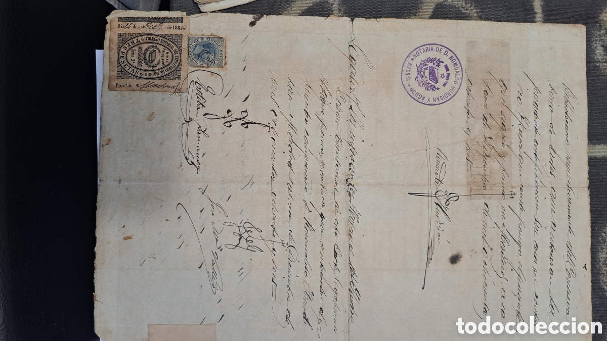 Documentos antiguos: Excepcionales documentos patentes de perfumes Murray y Lanman aprox 1882 - Foto 21