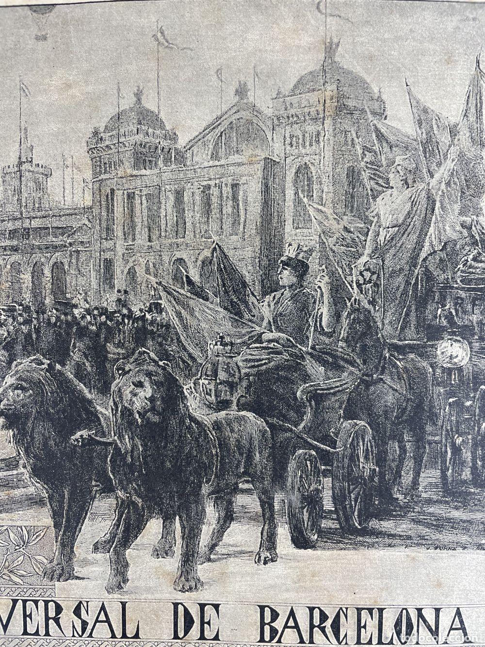 Documentos antiguos: TITULO MENCION HONORIFICA. EXPOSICI&Oacute;N UNIVERSAL DE BARCELONA. 1888 - Foto 6
