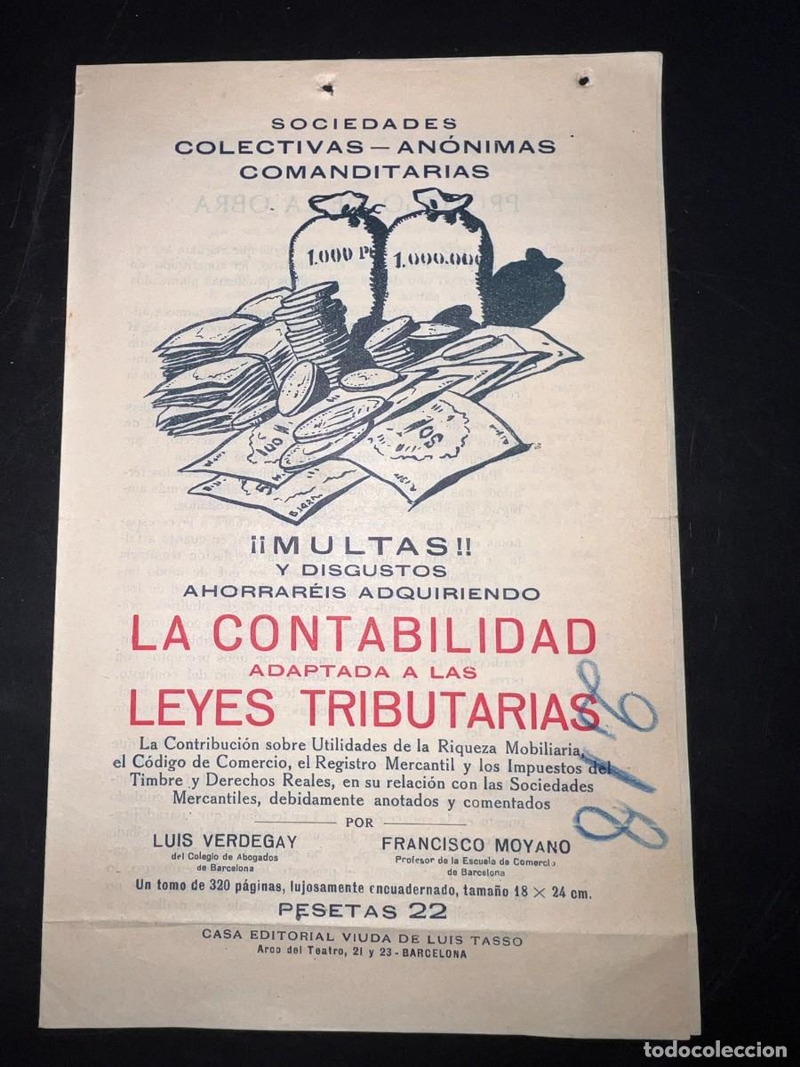 Alte Dokumente: PR&Oacute;LOGO DE LA OBRA: CONTABILIDAD ADAPTADA A LAS LEYES TRIBUTARIAS DE LUIS VERDEGAY. VER