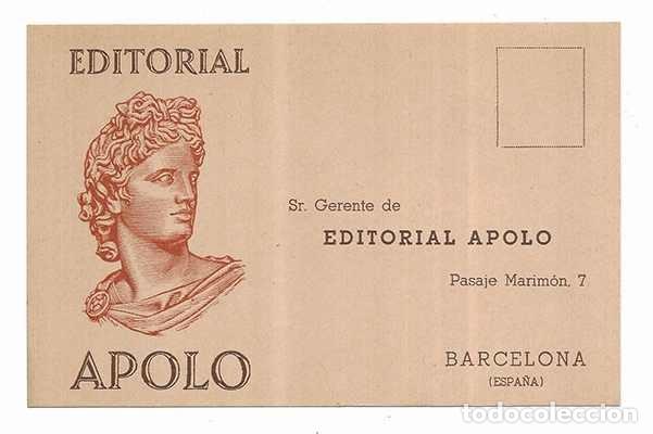 Documentos antiguos: C&egrave;dula de Libreria Editorial Apolo - Foto 1