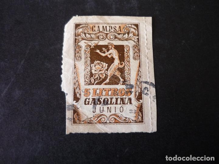 Documentos antiguos: CAMPSA VALE 5 LITOS GASOLINA - Foto 1