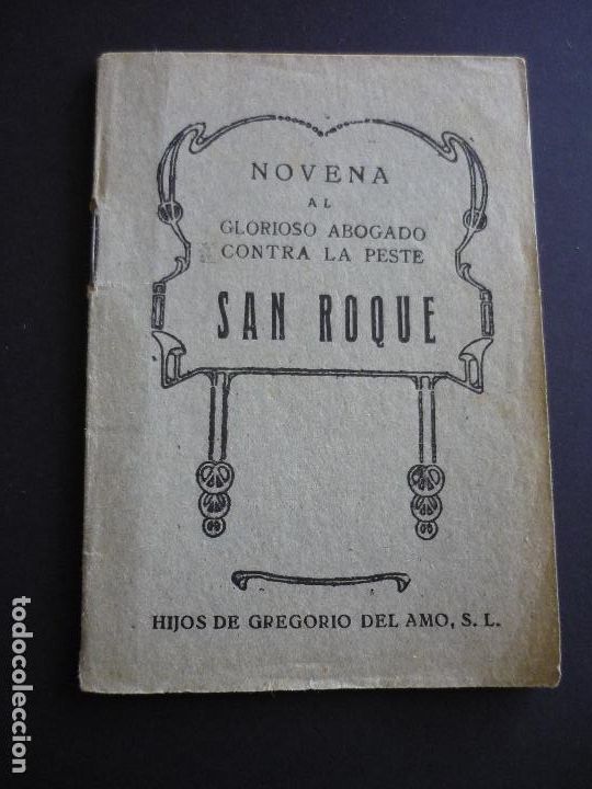 Documentos antiguos: NOVENA A SAN ROQUE - Foto 1