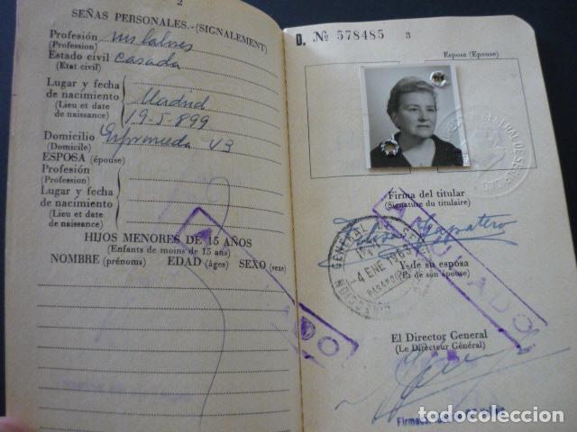 Documentos antiguos: PASAPORTE ESPA&Ntilde;A 1963 - Foto 3