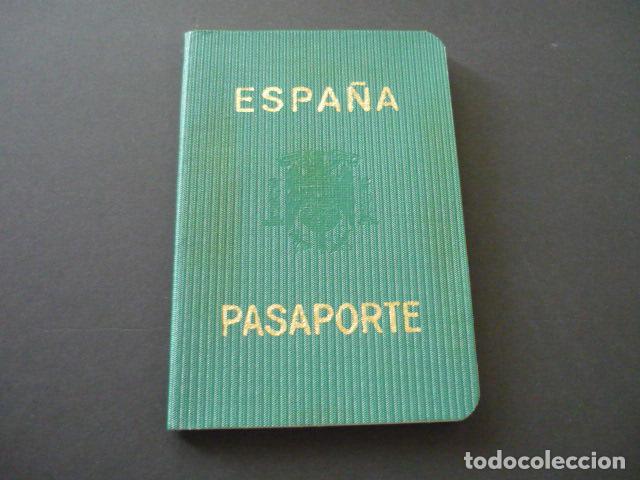 Alte Dokumente: PASAPORTE ESPA&Ntilde;A 1973 MATRIMONIO