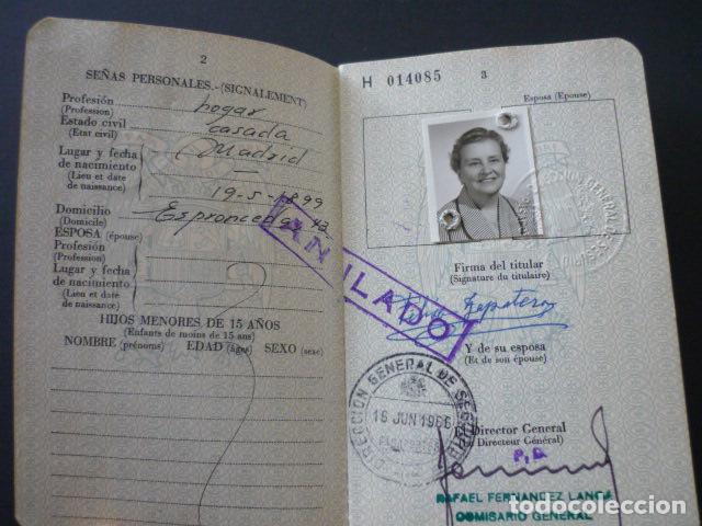 Documentos antiguos: PASAPORTE ESPA&Ntilde;A 1966 - Foto 3