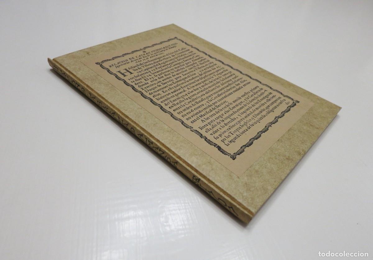 Documentos antiguos: RELACI&Oacute;N DE LA GRAN VICTORIA que consiguieron las Armas del Rey N. Sr. en el campo de ALMANSA (1707)