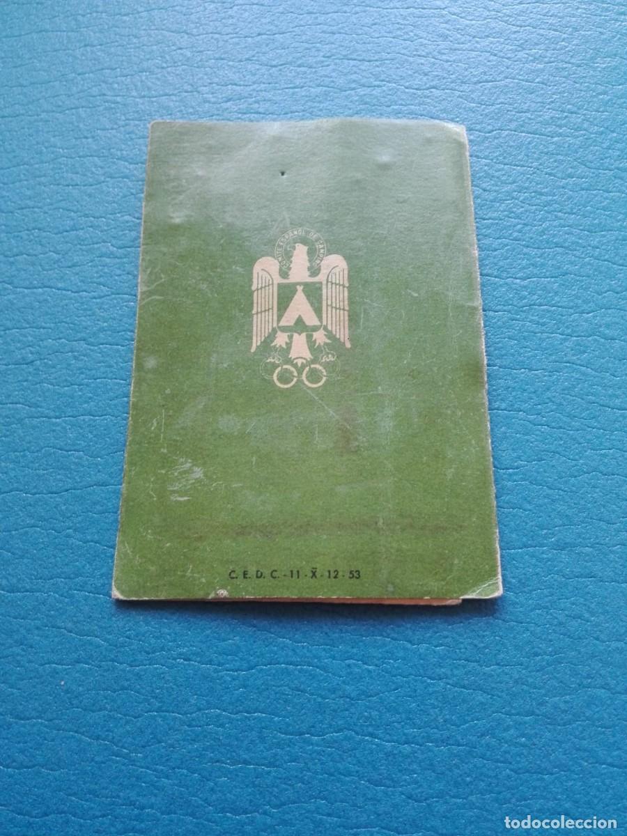 Documentos antiguos: ANTIGUO CARNET LICENCIA NACIONAL DE CAMPING - 1954 - Foto 5