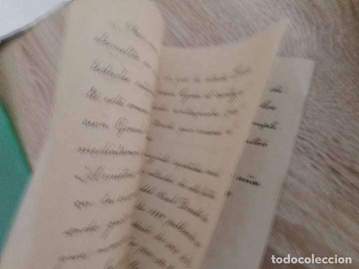 Documentos antiguos: Ministerio de Estado. Circular de 1894. Exhortos - Foto 2