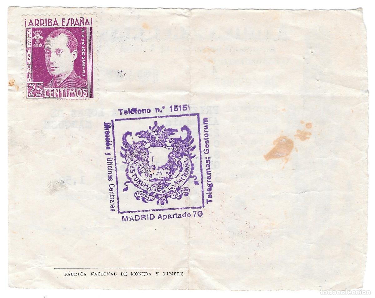 Documentos antiguos: C&Eacute;DULA PERSONAL 1940 - Foto 2