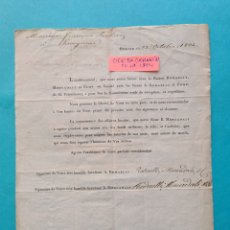 Documentos antiguos: CARTA COMERCIAL ODESA (UCRANIA) A TARRAGONA (CATALUÑA) 25 OCTUBRE 1804