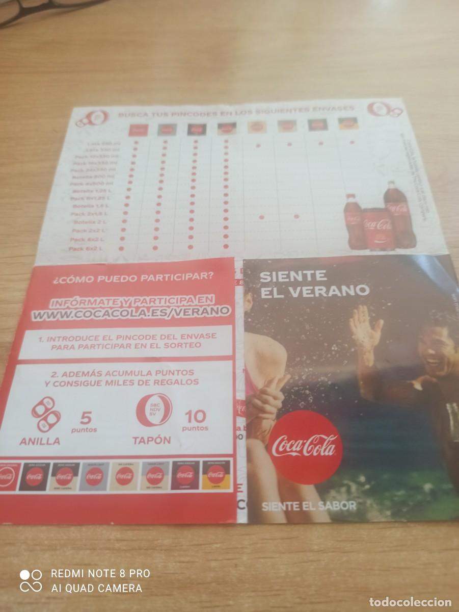 Documentos antiguos: Coca-Cola.folleto publicitario. 2019 - Foto 2