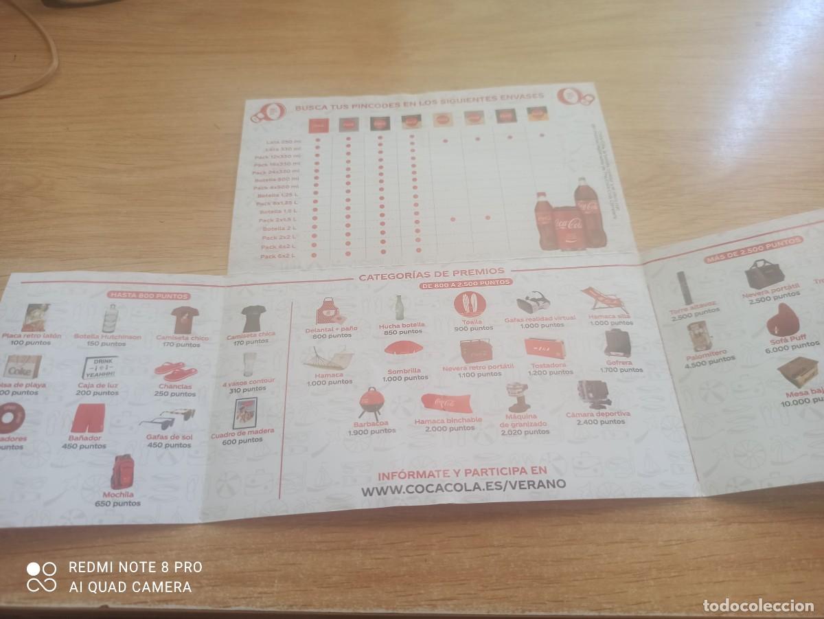 Documentos antiguos: Coca-Cola.folleto publicitario. 2019 - Foto 3