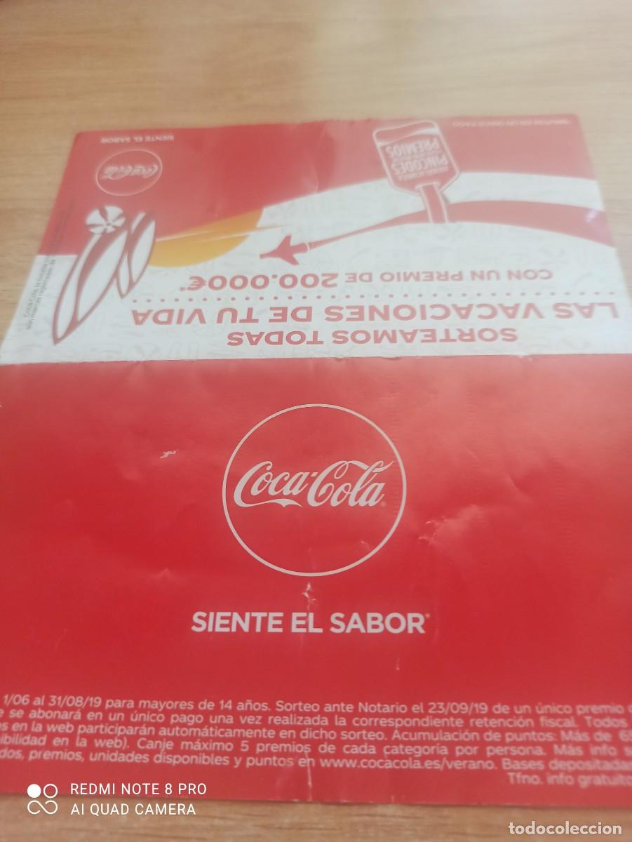 Documentos antiguos: Coca-Cola.folleto publicitario. 2019 - Foto 4