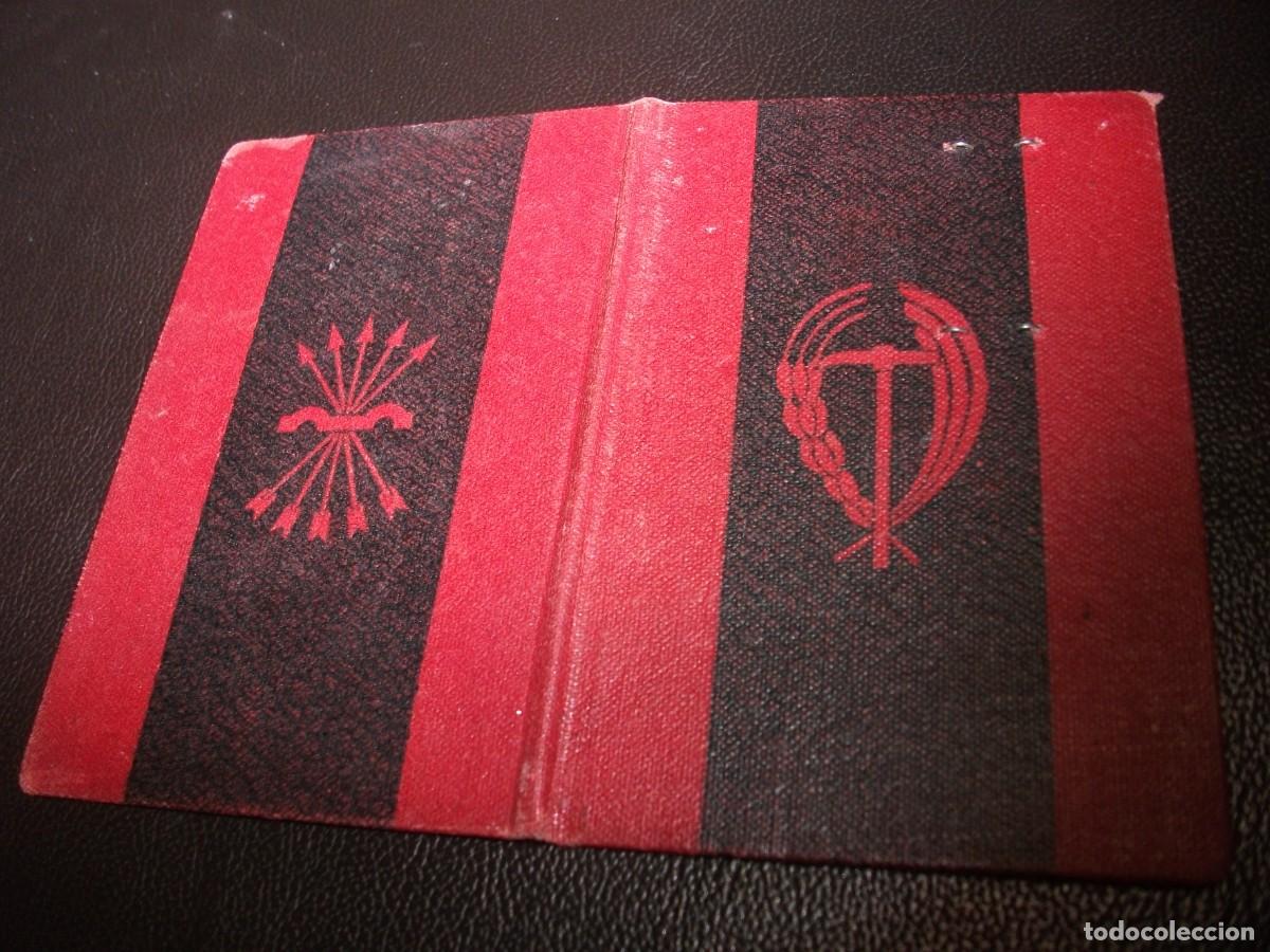 Documentos antiguos: 1944 MADRID CARNET C. N. S. FALANGE - Foto 1