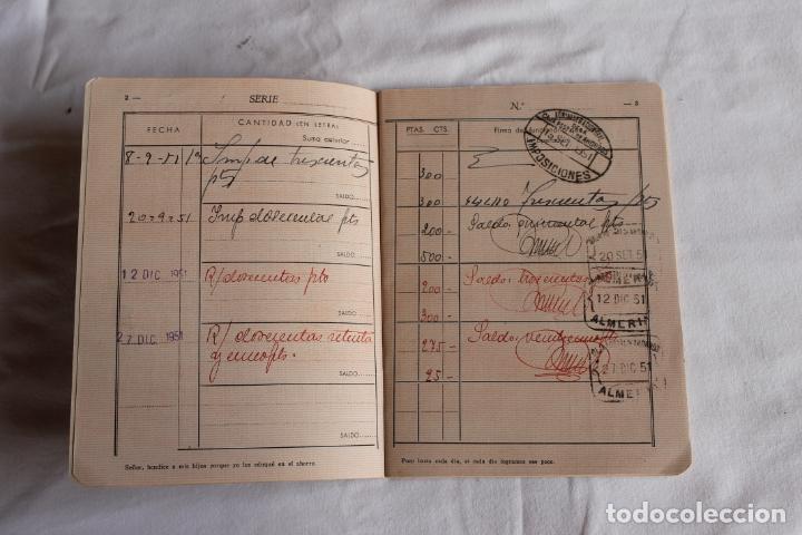 Documentos antiguos: LIBRETA CORRIENTE CAJA POSTAL DE AHORROS 1951 - Foto 3