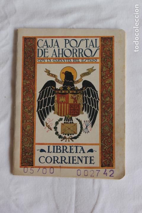 Documentos antiguos: LIBRETA CORRIENTE CAJA POSTAL DE AHORROS 1951 - Foto 1