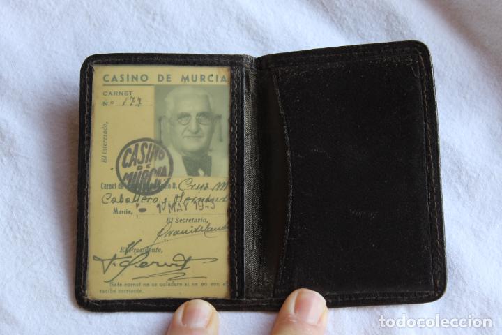Documentos antiguos: CARNET CASINO DE MURCIA 1943 - Foto 3