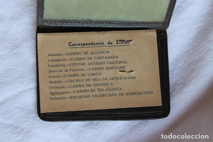 Documentos antiguos: CARNET CASINO DE MURCIA 1943 - Foto 4
