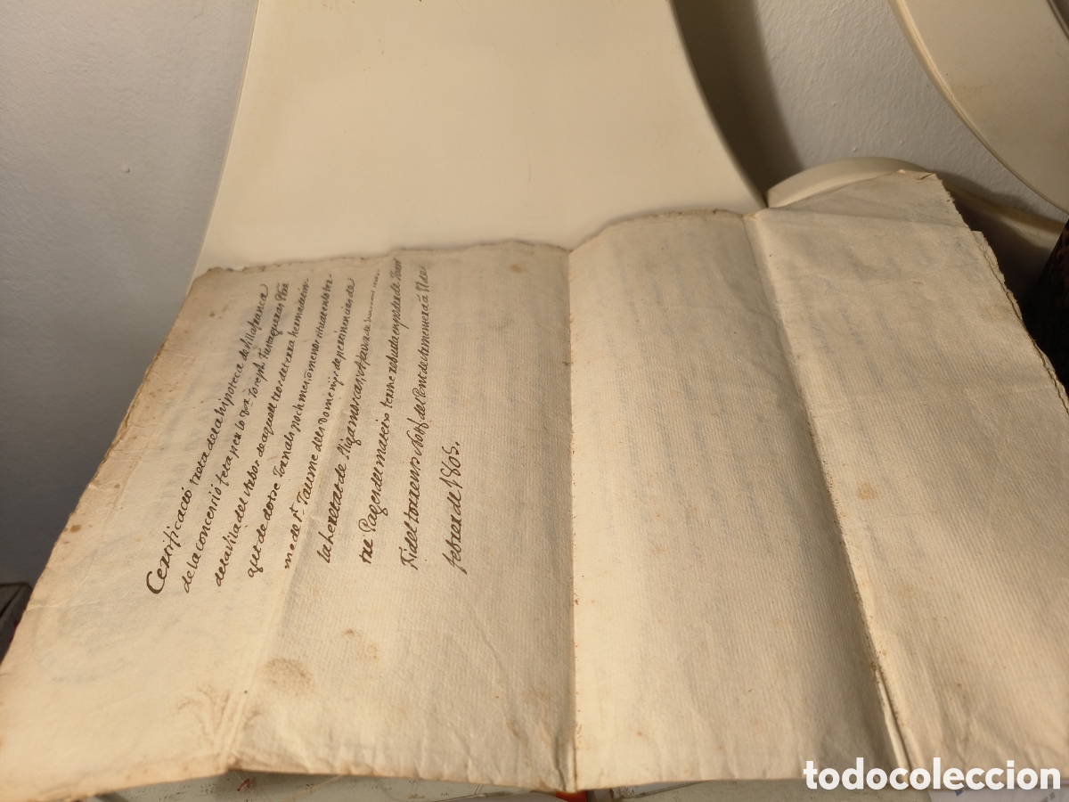Documentos antiguos: Certificaci&oacute;n hipoteca 1816 - Foto 5