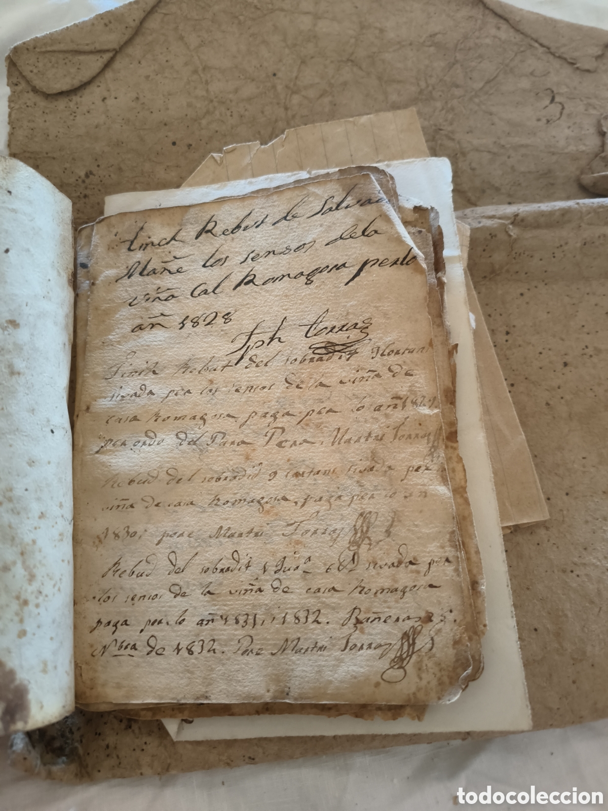 Documentos antiguos: 1820 Escritura compra de 200 a&ntilde;os!! - Foto 5