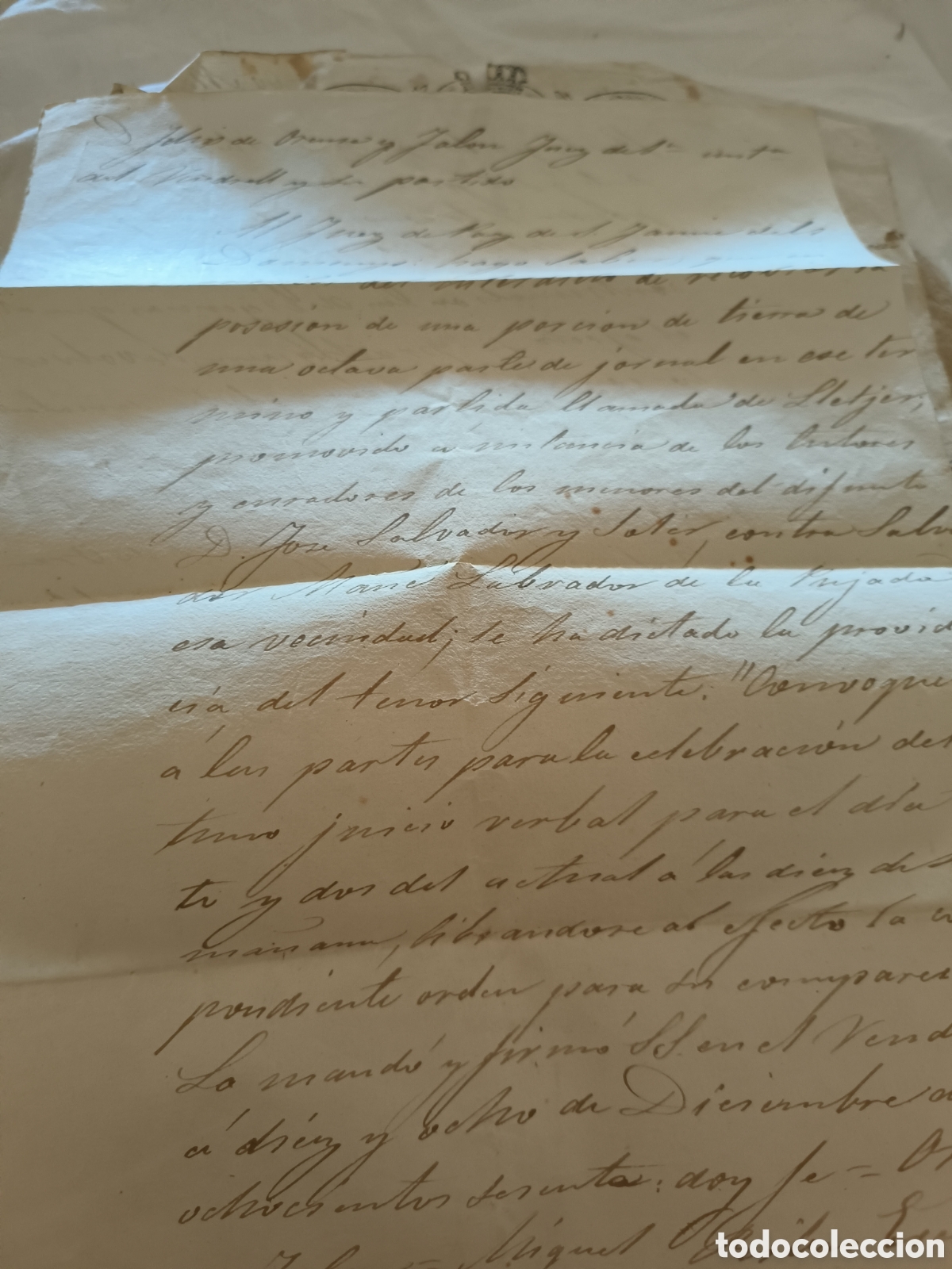 Documentos antiguos: 1820 Escritura compra de 200 a&ntilde;os!! - Foto 9